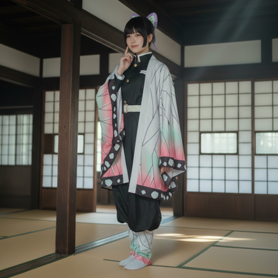Cosplay Kochô Shinobu Demon Slayer