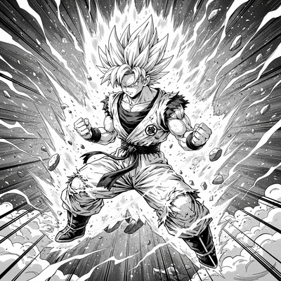 Peignoire Cosplay Sangoku Dragon Ball Z